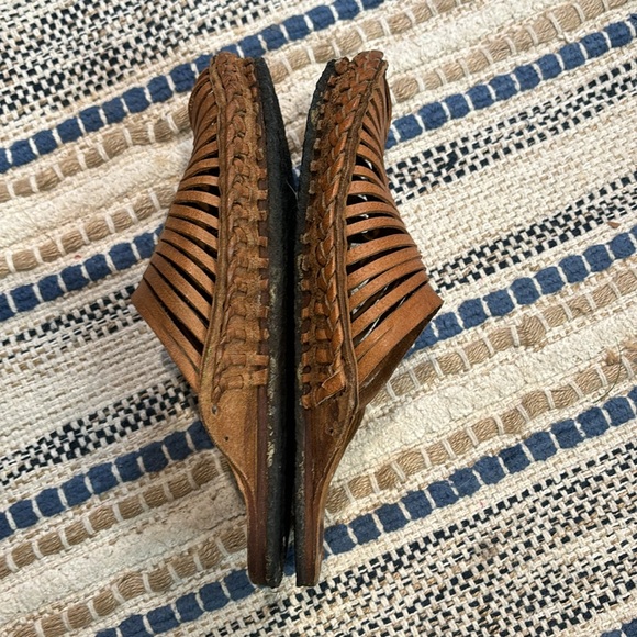 Mohinders Leather Diamond Slide “Honey” - Sz 7 - Picture 7 of 7